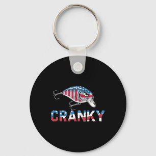 Porte-clés Cranky Usa Crankit Pêche Fête Des Pères