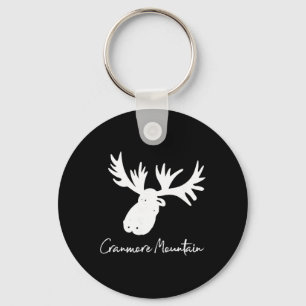 Porte-clés Cranmore Mountain New Hampshire Ramure de Moose Sk