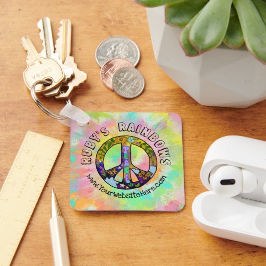 Porte-clés Cravate-Dye Art et Bohemian Appreal Business (Bureau)