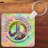 Porte-clés Cravate-Dye Art et Bohemian Appreal Business (Verso)