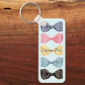 Porte-clés Cravates Bow personnalisés (Recto)