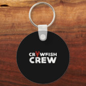 Porte-clés Crawfish Crew Funny Crayfish Cajun Matching Men Wo (Recto)