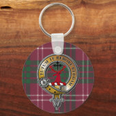 Porte-clés Crawford Tartan & Badge (Recto)