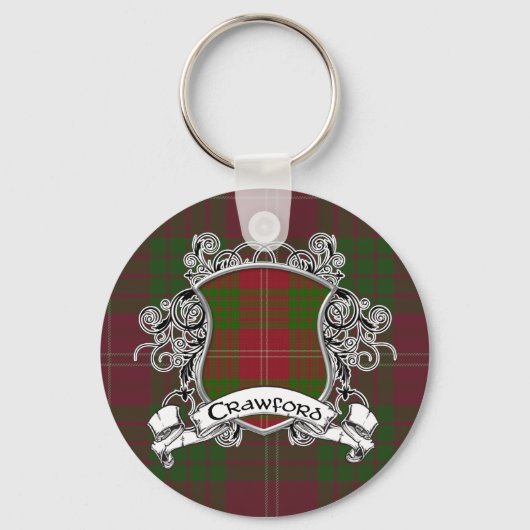 Porte-clés Crawford Tartan Shield (Recto)