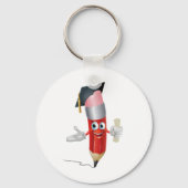 Porte-clés Crayon de fin d'études (Recto)