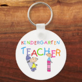 Porte-clés Crayon Kindergarten Teacher Tshirts and Gifts (Recto)