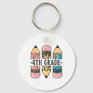 Porte-clés Crayon léopard 4e année Ck à l'école Enseignants S