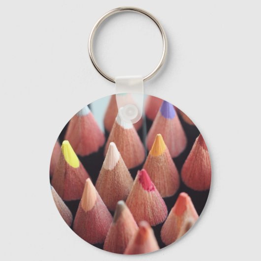 Porte-clés Crayons de couleur (Recto)