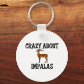 Porte-clés Crazy à propos d'Impalas (Recto)