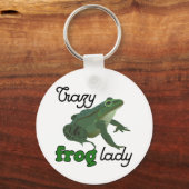 Porte-clés Crazy Frog Lady Frog cadeaux amoureux (Recto)