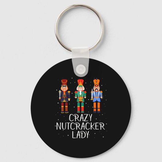 Porte-clés Crazy Nutcracker Lady (Recto)