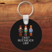 Porte-clés Crazy Nutcracker Lady (Recto)