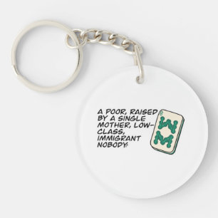 Porte-clés Crazy Rich Asians Mahjong scène citation Classic