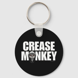 Porte-clés Crease Monkey (gardien de hockey)