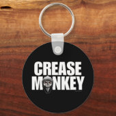 Porte-clés Crease Monkey (gardien de hockey) (Recto)