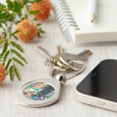 Porte-clés Create Your Own 4 Photo Collage (Côté )