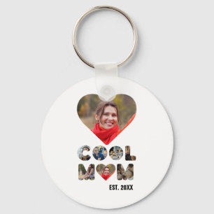 Porte-clés Create your own Cool mom 7 letter photo for her