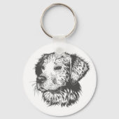 Porte-clés Create Your Own Pet Dog Customized (Recto)