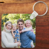 Porte-clés Create Your Own Photo Custom Pic Double Sided (Verso)