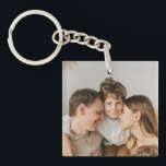 Porte-clés Create Your Own Photo Custom Picture DIY<br><div class="desc">Create something truly meaningful with a custom design made just for you. Add your favorite photo to transform a special moment into a personal keepsake that tells your story. Whether it’s a cherished memory, a loved one, or a moment that makes you smile, your image is printed with care to...</div>