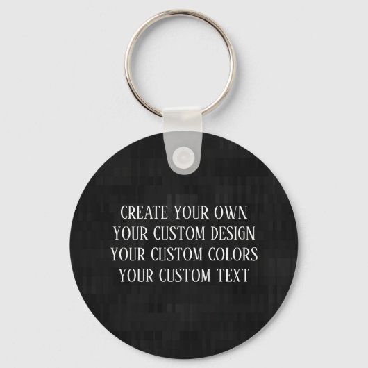 Porte-clés Create Your Own - Your Custom Design (Recto)