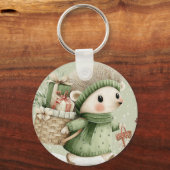 Porte-clés Créature hivernale des bois (Verso)