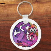 Porte-clés Créatures & Monstres imaginaires ludiques (Recto)