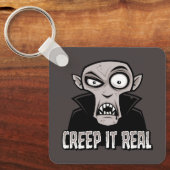 Porte-clés Creep It Real Classic Horror Vampire Design (Recto)
