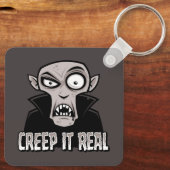 Porte-clés Creep It Real Classic Horror Vampire Design (Verso)