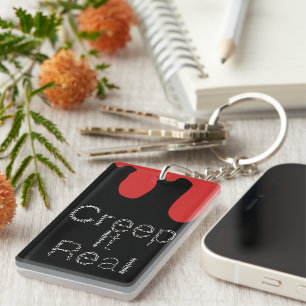 Porte-clés Creep it Real Main Drag Police Blood Halloween