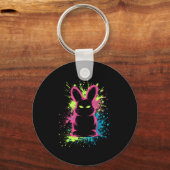 Porte-clés Creepy Cute Goth Bunny Horror Rabbit Sketch Alt Ng (Recto)