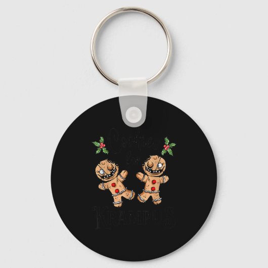 Porte-clés Creepy Gingerbread Cookies For Krampus Xmas Goth H (Recto)