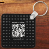 Porte-clés Créer instantanément un code QR scannable et un mo (Verso)