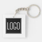 Porte-clés Créer soi-même - Logo professionnel (Dos)