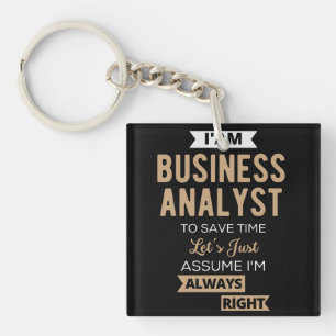 Porte-clés créer un analyste d'entreprise pour gagner du temp