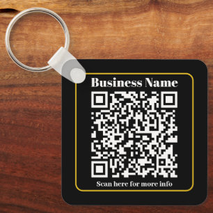 Porte-clés Créer un code QR d'entreprise scannable instantané