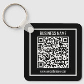 Porte-clés Créer un code QR moderne instantanément (Recto)
