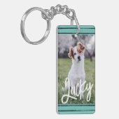 Porte-clés Créer votre propre animal de compagnie Photo Boho (Devant gauche)