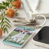 Porte-clés Créer votre propre animal de compagnie Photo Boho (Devant droit)