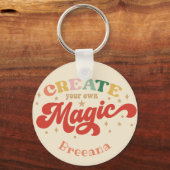 Porte-clés Créer votre propre bouton d'alimentation magique G (Recto)