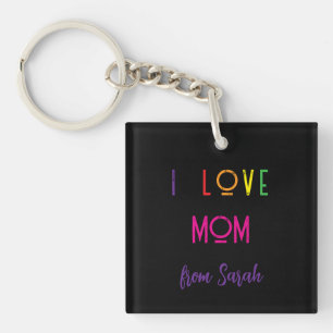 Porte-clés créer votre propre clé photo maman