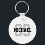 Porte-clés Créer Votre Propre Numéro De Nom Personnalisé<br><div class="desc">Créer votre propre Porte - clé de numéro de nom personnalisé</div>