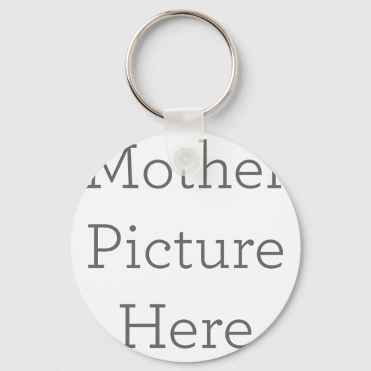 Porte-clés Créer votre propre Porte - clé photo mère cadeau (Recto)