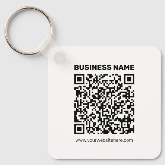 Porte-clés Créez instantanément un code QR pour n'importe que (Recto)