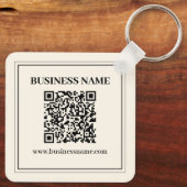 Porte-clés Créez instantanément un code QR scannable pour l'e (Verso)