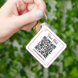 Porte-clés Créez instantanément un code QR scannable pour vot