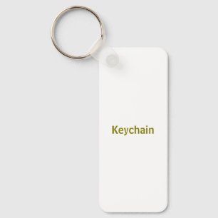 Porte-clés Créez votre personnalisation 1,25" x 3"