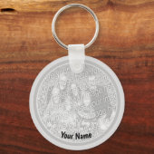 Porte-clés Créez votre propre (Recto)