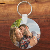 Porte-clés Créez votre propre 2 photo double face (Recto)