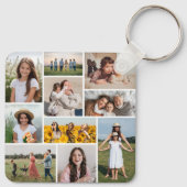 Porte-clés Créez votre propre collection de photos 10 (Dos)